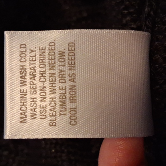 MiXT By Heidi Weisel Gray Sweater Dress With Skirt. Size L - Picture 6 of 6